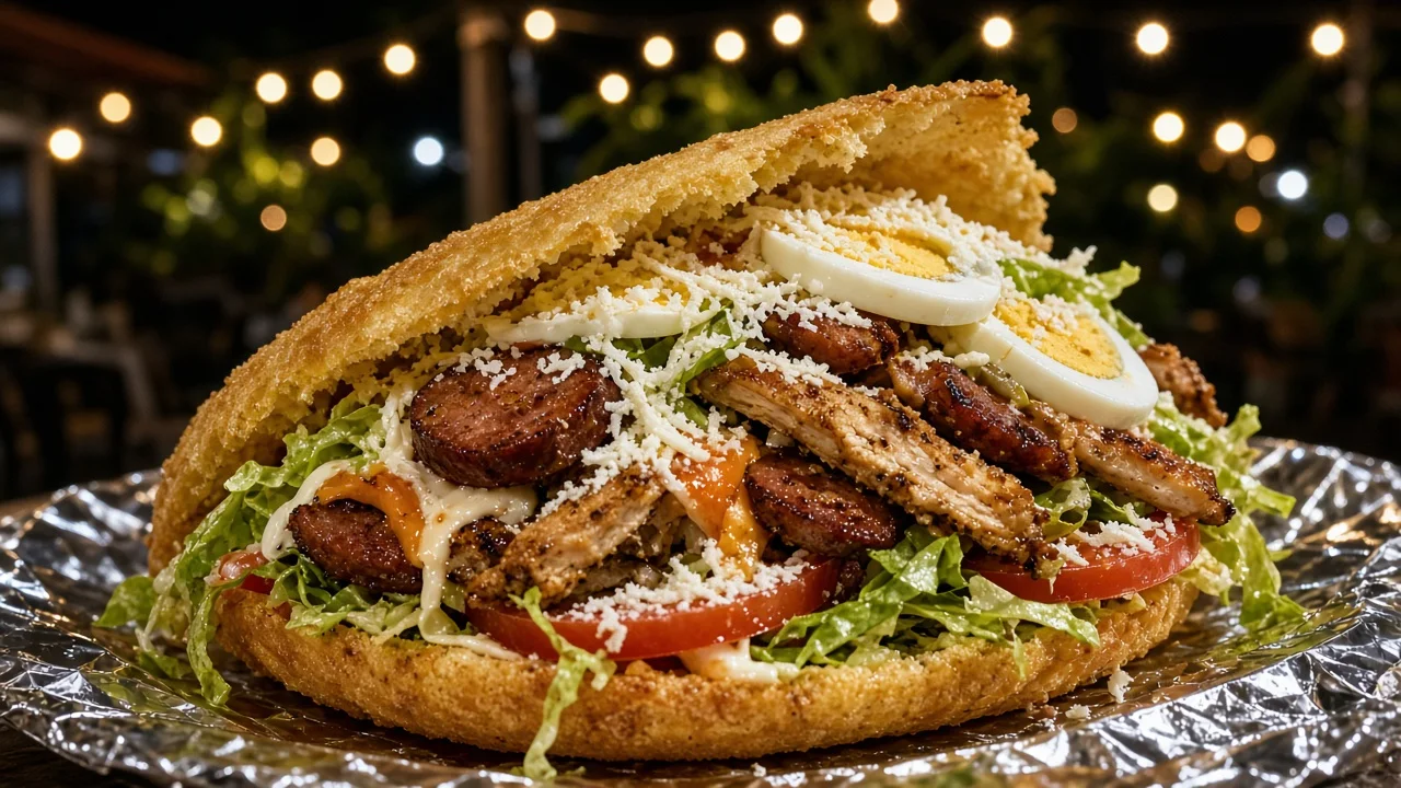 Arepa Cabimera Pollo