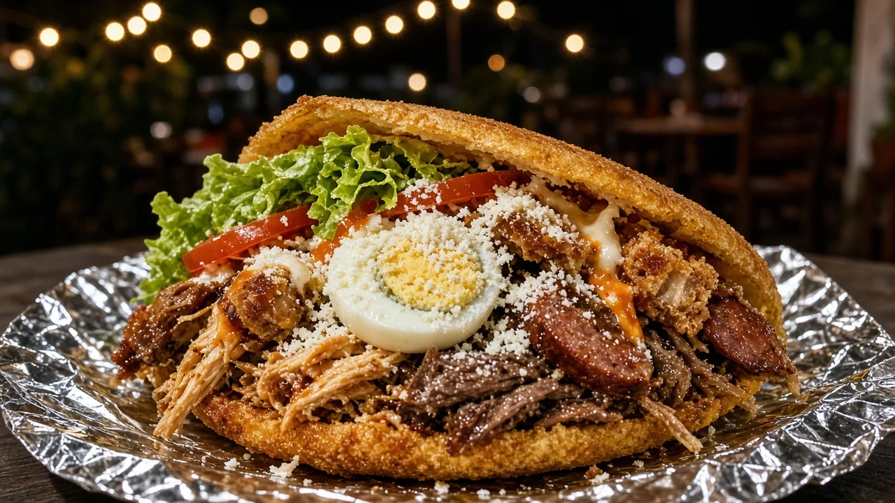 Arepa Cabimera Mixta