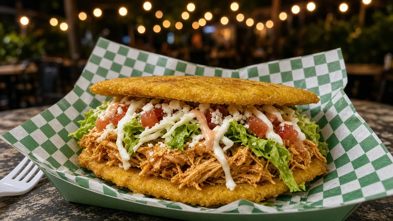 Patacón Pollo