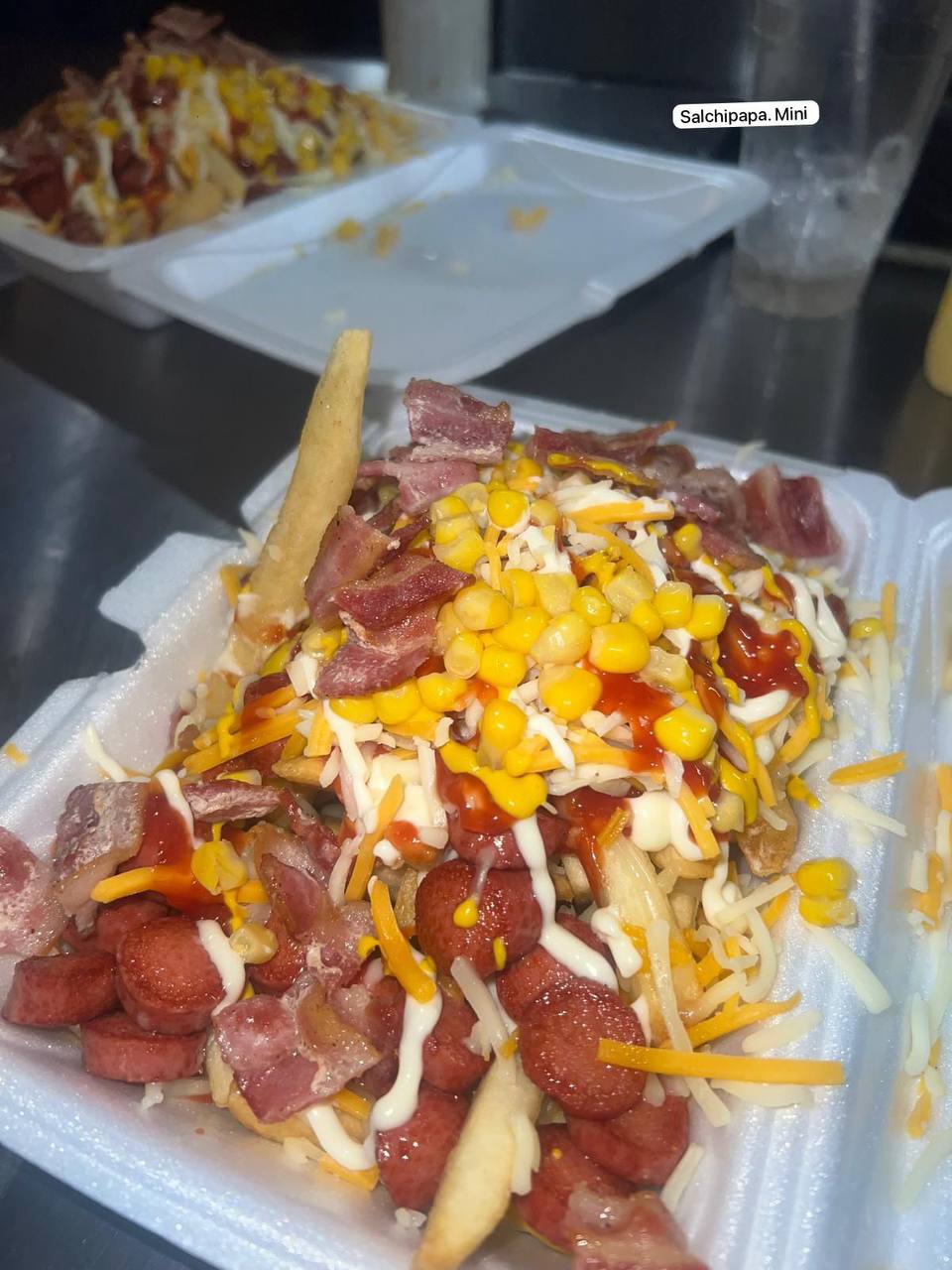 Arepa con Carne Asada